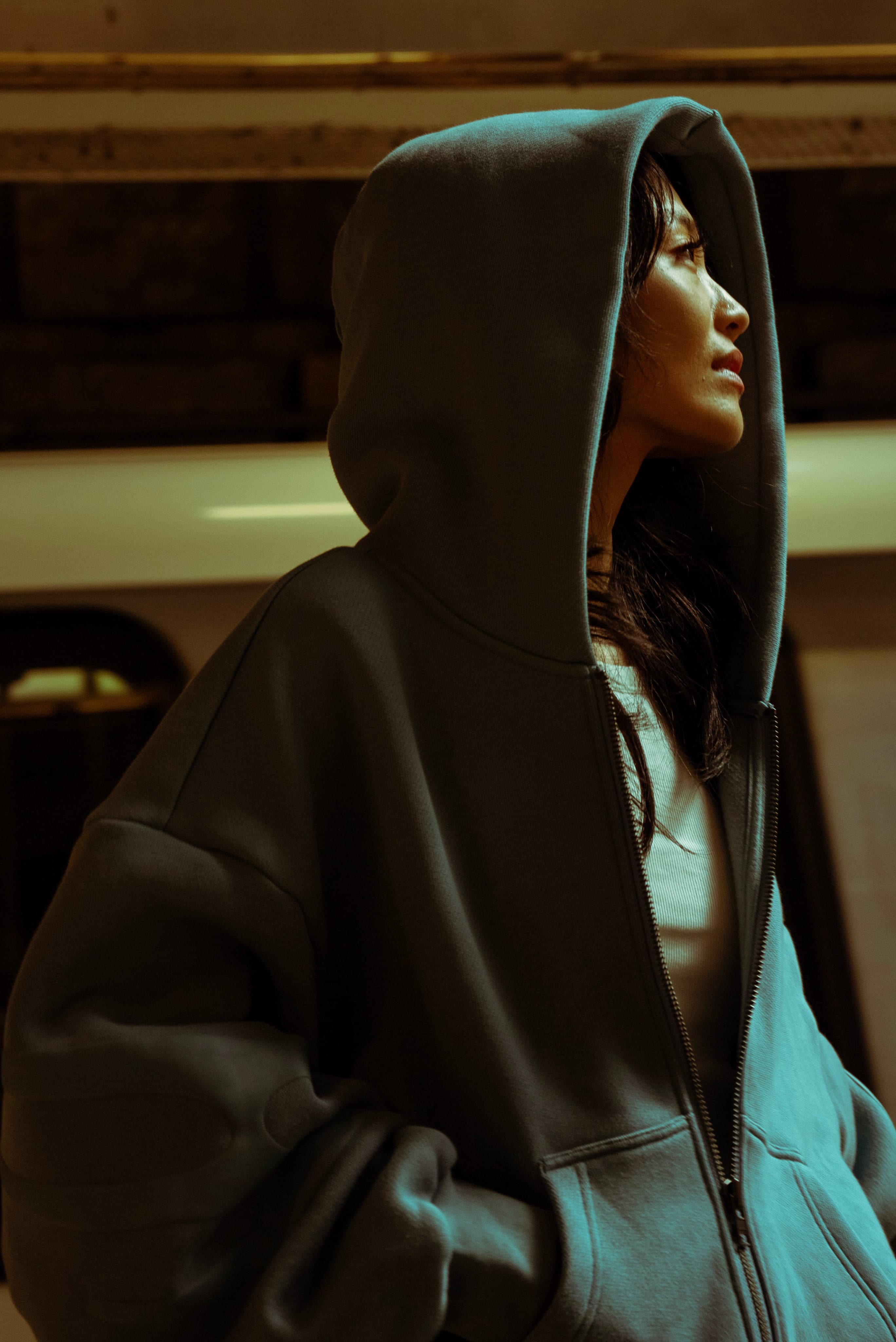 Back view of the Dedalus cloud zipup